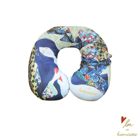 LMK Neck Pillow with Eye Cover