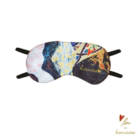 LMK Neck Pillow with Eye Cover