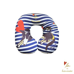 LMK Neck Pillow with Eye Cover